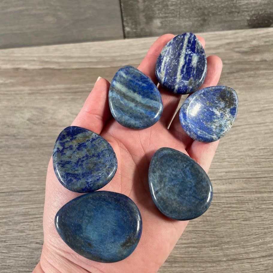 Gemstone Teardrop Worry Stones – for Retailers & Gift Shops